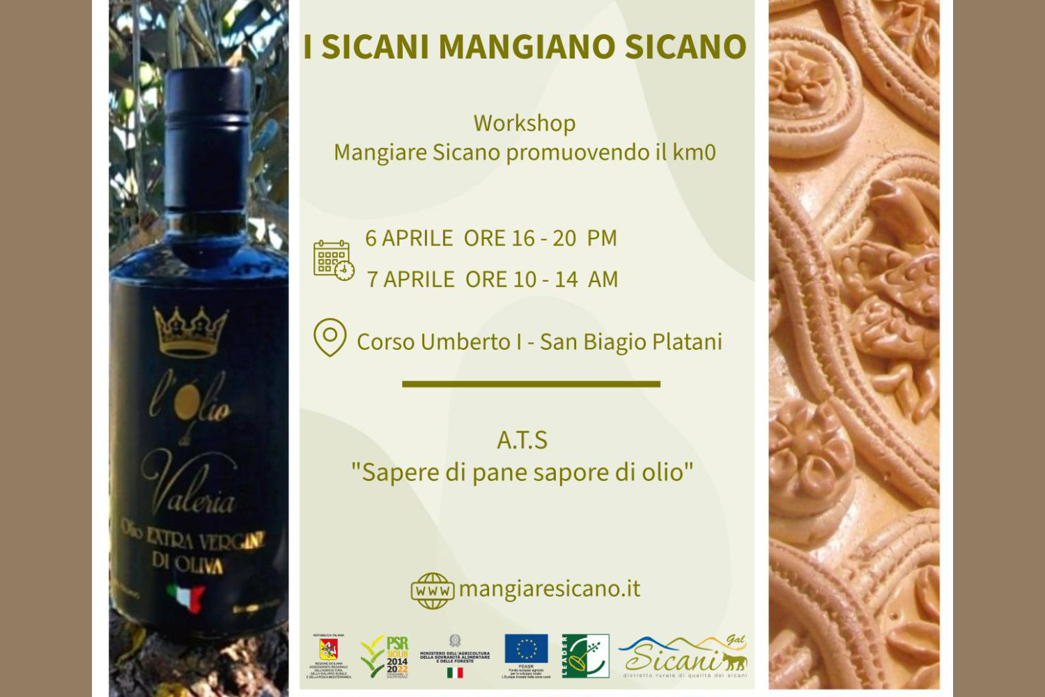 Workshop Mangiare Sicano promuovendo il km0