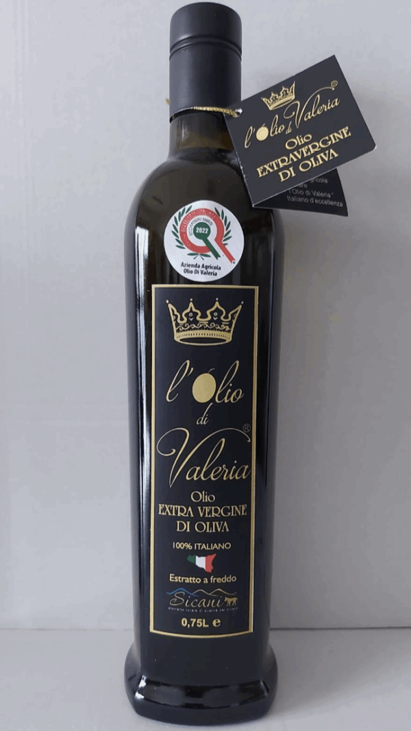 L'Olio di Valeria - Bottiglia (Grandolio) da 0,75 L