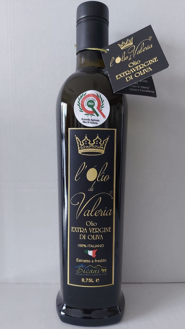 L’Olio di Valeria – Bottiglia (Grandolio) da 0,75 L